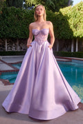 La Divine CD389 - Beaded Corset Ballgown