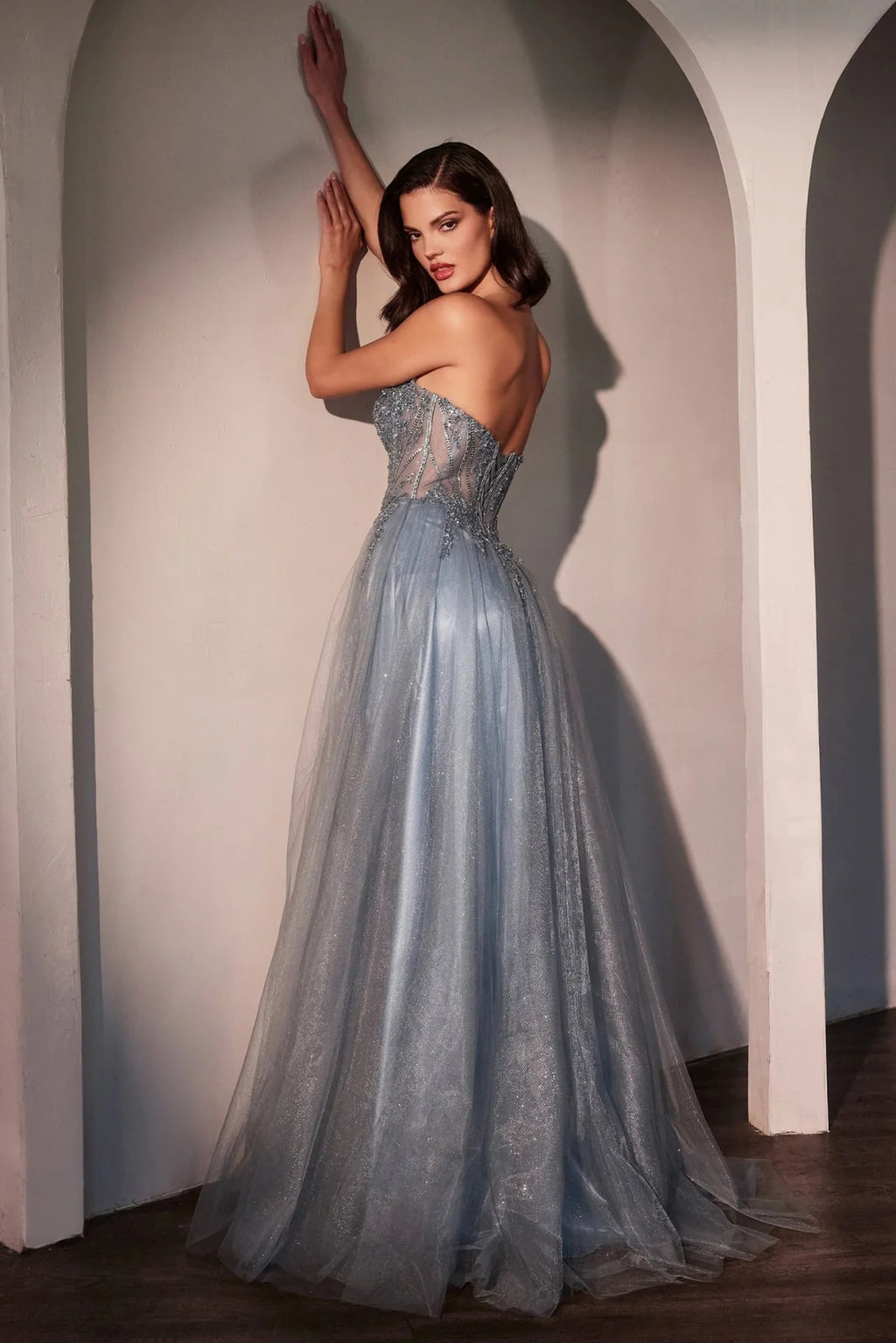 La Divine CC487 - Tulle A-Line Ballgown