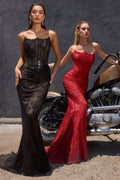 La Divine CB162 - Fitted Strapless Gown