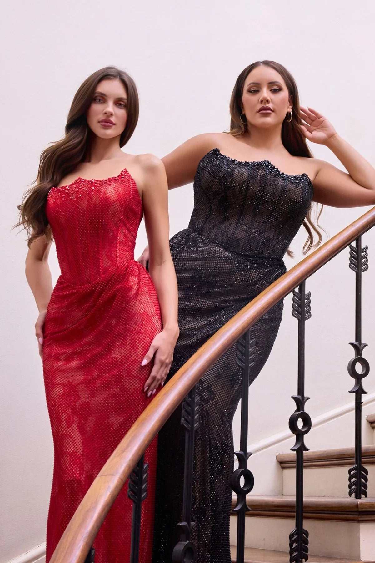 La Divine CB162 - Fitted Strapless Gown