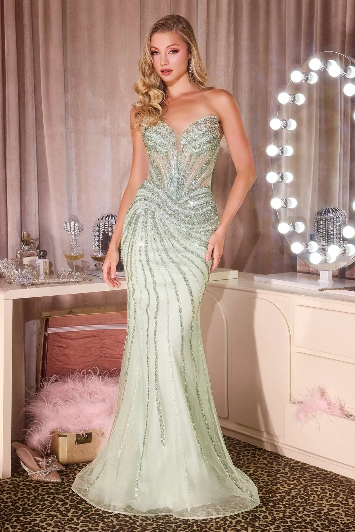 La Divine CD660 - Strapless Mermaid Dress