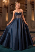 La Divine CK2405 - Mikado A-Line Ballgown