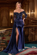 La Divine CDS549 - Off Shoulder Formal Dress