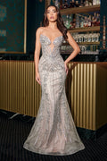 La Divine CC2421 - Strapless Mermaid Gown