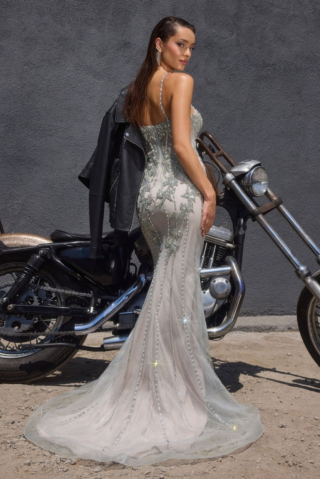 La Divine CR383 Embellished Dress