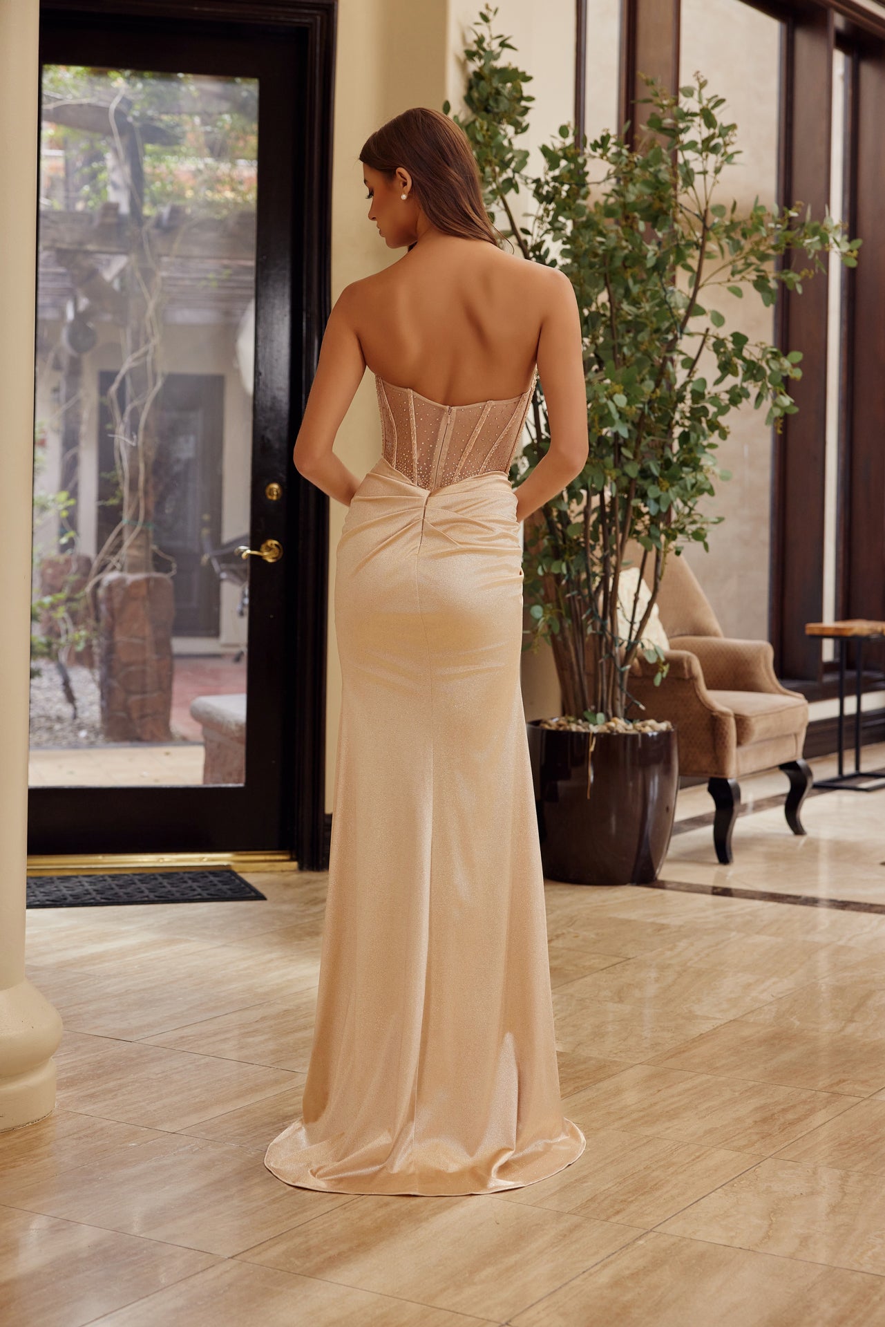 Nox Anabel 1596 Beaded Dress